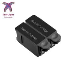 Image of 2 Black Ink Cartridge ABK10 ACLR10 Fits For Advent A10 AW10 AWP10 Wireless