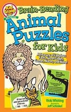 Image of Brain Bending Animal Puzzles for Kids by Vicki Whiting 9781641242424 NEW