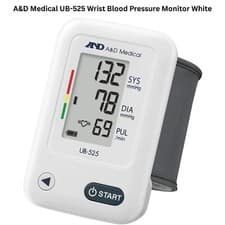 Image of A&D Medical UB-525 Wrist Blood Pressure Monitor White