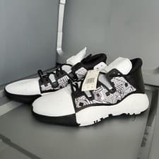 Image of Sz 12 Adidas Pro Vision Basketball Shoes ‘Brooklyn Graffiti’ EF0477 Nets Cookies