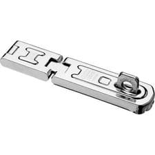 Image of Abus 100 Series Tradition Double Jointed Hasp and Staple 80mm