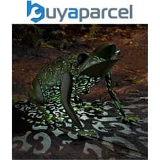 Image of Smart Garden Solar Frog Silhouette Light Garden Light Figure Ornament Colour