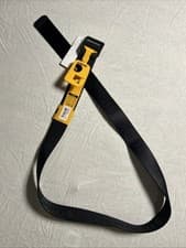 Image of Carhartt Nylon 36mm Webbing Ladder Lock Belt Black Heavy Duty Size XL 42-44.B1 4