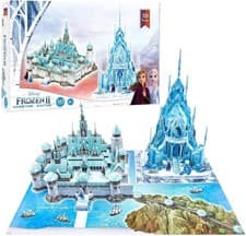 Image of Frozen 2 3D Arendelle & Ice Castle 343 Piece Puzzle Set Perfect Gift Sets kids
