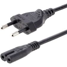 Image of Startech 2M 6Ft Laptop Power Cord Eu Plug To C7 2.5A 250V 18Awg Laptop Replaceme