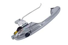 Image of Outer Chrome Door Handle Right Offside Driver Side 735592012 for Fiat 500 & 500C