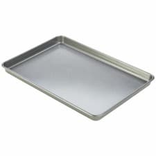 Image of Carbon Steel Heavy Non-Stick Baking Tray 39 x 27cm 2.5cm Height 0.8mm Thick