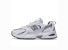 Image of New Balance 530 MR530SG White Silver Navy Men/Women Running Shoes Sneakers uk5.5