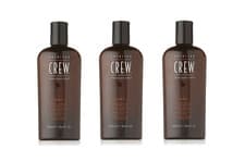 Image of American Crew 3-In-1 Shampoo, Conditioner and Body Wash 250ml x3