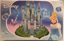 Image of Disney Cinderella 3D Castle Puzzle Jigsaw Set 509 Pieces