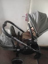 Image of iCandy Phantom Twilight Peach Pram and Pushchair