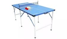Image of Hy Pro 5ft Folding Table Tennis Compact Indoor Pingpong Game Home Family UK Play