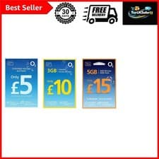 Image of Big Bundle Tri-SIM Card - Pay As You Go with Unlimited Texts & £10 Price