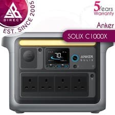 Image of Anker SOLIX C1000X 1056Wh 1800w Portable Battery Power Station 5 Year Warranty