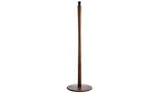 Image of Pole Floor Lamp Base Walnut For Home Office Bedroom Task Lighting