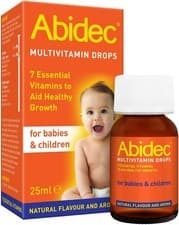 Image of Abidec Kid Baby Multivitamin Drops Natural Flavor And Aroma 25 ml Vitamin D,C,A