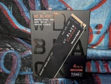 Image of WD_BLACK SN850X NVMe SSD 4TB (Up to 7,300 MB/s read speed)