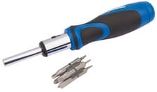 Image of Draper 865/11 13 Piece Ratchet Screwdriver And Bit Set