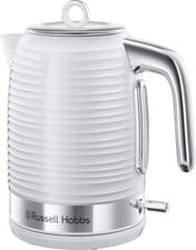 Image of Russell Hobbs 24360 Inspire Kettle Cordless Electric High Gloss Finish White 