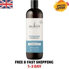 Image of Sukin Hydrating Shampoo - Moisturises Scalp and Repairs Dry and Damaged 500Ml
