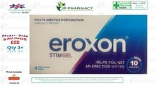 Image of Eroxon STIMGEL erectile dysfunction, erection within 10 mins, 4x dose tubes.