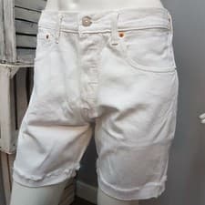 Image of Levi's 501 Shorts Jeans Denim Original Trousers Pants Gents Mens Levi Strauss