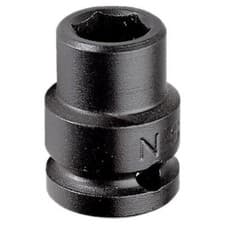 Image of Facom 1/2" Drive Hexagon Impact Socket 8mm