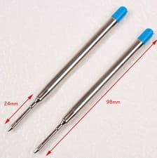 Image of Parker Pen Compatible Quality Ballpoint Pen Blue 2 Refills UK seller Free P&P