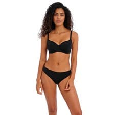 Image of New Freya Jewel Cove Sweetheart Padded Bikini Top only - 30FF - Black