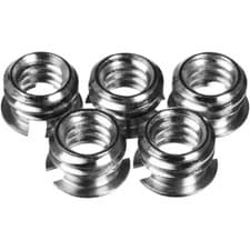 Image of Manfrotto 148KN Adapter Small 3/8 to 1/4 Bushing Set of 5 - New UK Stock