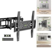 Image of Full Motion HDTV TV Wall Mount Bracket 32 36 37 40 42 47 50 52 55 60 65 70 inch