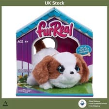 Image of Cuddle and Care with a 5.5-Inch Interactive Furreal Puppy - Perfect Playmate