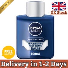 Image of NIVEA Men Protect & Care Replenishing Post Shave Balm (100Ml), Aftershave Balm