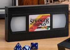 Image of Stranger Things VHS TAPE Light Lamp NOW BACK IN STOCK