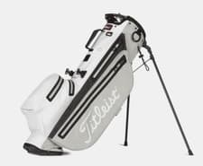 Image of New Golf Titleist Players 4 StaDry Stand Bag Grey/White/Black
