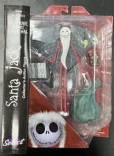 Image of A Nightmare Before Christmas Jack Skellington Santa Jack Diamond Select RARE