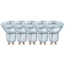 Image of Osram LED Parathom GU10 (35W) 230lm Cool White (4000K) Dimmable Bulbs - 5 Pack