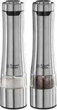 Image of Russell Hobbs Salt Pepper Grinders Set Of 2 Battery Powered 2346056 Salt Mill