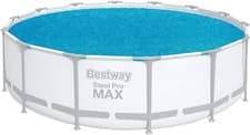 Image of Bestway Flowclear Framed Solar Pool Cover - 15ft Easy Set/ 14ft Framed Pool