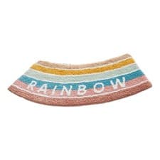 Image of Curved Shower Mat, Soft Household Floor Mat, Bath Mat for home+