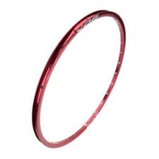 Image of SALE BOX Focus 20" x 1 1/8 3/8 28 Hole Front/ Disc rear BMX Rim RED 451 x 12mm