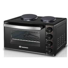 Image of Daewoo 42L Mini Oven Hot Plates Electric Cooker Compact Tabletop 2500W Grill New