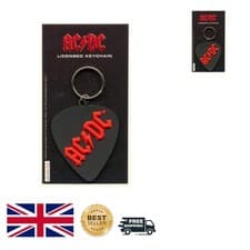 Image of Compact AC/DC Rubber Keychain - Modern Multi-Colour Design for Personal Style