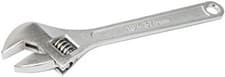 Image of Silverline WR50 Adjustable Wrench Length 375 mm - Jaw 41 mm