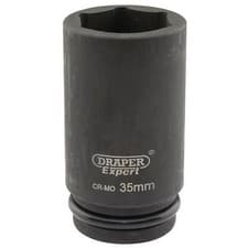 Image of Draper Expert 3/4" Drive Deep Hexagon Impact Socket Metric 35mm