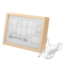 Image of Luminous Photo Frame Led Picture Desk Frames for Office Light up