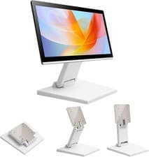 Image of Flat Monitor Stand,Folding Heavy Duty Low Profile Monitor Desk Stand 10-27 inch