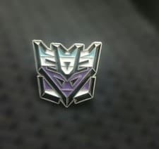 Image of Transformers Decepticon Pin Badge Collectible Emblem New