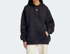 Image of ADIDAS WOMEN'S SPORTSWEAR ESSENTIALS OVERSIZED FLEECE HOODIE Big Size