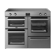 Image of Belling Cookcentre 110cm Electric Induction Range Cooker - Stainless S 444411808